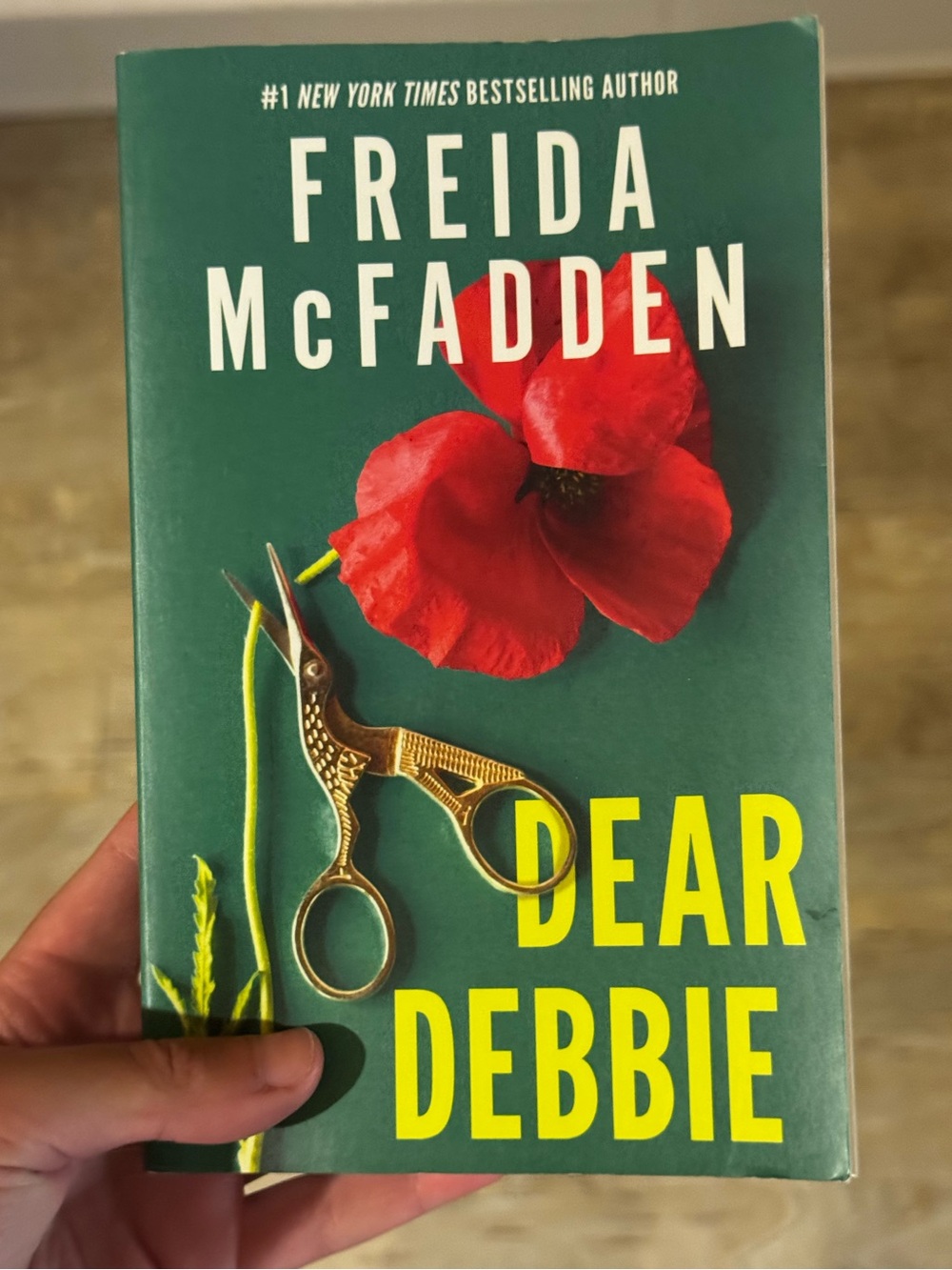 Dear Debbie by Freida McFadden Book